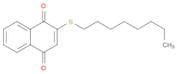 1,4-Naphthalenedione, 2-(octylthio)-