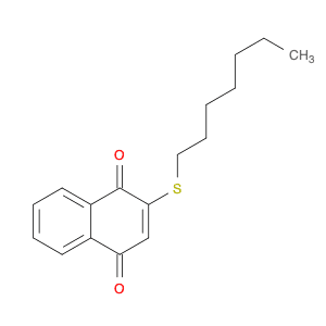 1,4-Naphthalenedione, 2-(heptylthio)-