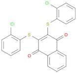 1,4-Naphthalenedione, 2,3-bis[(2-chlorophenyl)thio]-