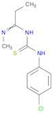 Propanimidamide, N-[[(4-chlorophenyl)amino]thioxomethyl]-N'-methyl-