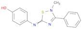 Phenol, 4-[(2-methyl-3-phenyl-1,2,4-thiadiazol-5(2H)-ylidene)amino]-