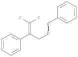 Benzene, 1,1'-[4-(difluoromethylene)-1-butene-1,4-diyl]bis-