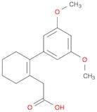 1-Cyclohexene-1-acetic acid, 2-(3,5-dimethoxyphenyl)-