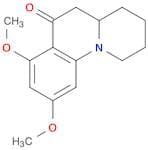 6H-Benzo[c]quinolizin-6-one, 1,2,3,4,4a,5-hexahydro-7,9-dimethoxy-