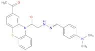 10H-Phenothiazine, 2-acetyl-10-((((4-(dimethylamino)phenyl)methylene)hydrazino)acetyl)-