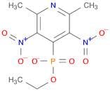 Phosphonic acid, (2,6-dimethyl-3,5-dinitro-4-pyridinyl)-, monoethyl ester