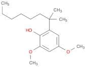 Phenol, 2-(1,1-dimethylheptyl)-4,6-dimethoxy-