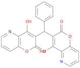 2H-Pyrano[3,2-b]pyridin-2-one, 3,3'-(phenylmethylene)bis[4-hydroxy-