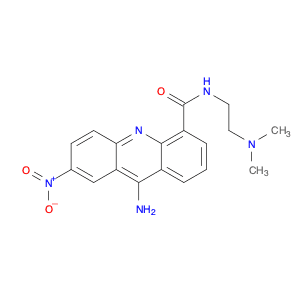 9-Amino-N-(2-(dimethylamino)ethyl)-7-nitroacridine-4-carboxamide