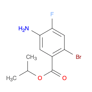 Benzoic acid, 5-amino-2-bromo-4-fluoro-, 1-methylethyl ester