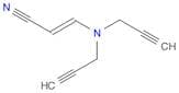 2-Propenenitrile, 3-(di-2-propynylamino)-, (E)-