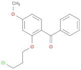 Methanone, [2-(3-chloropropoxy)-4-methoxyphenyl]phenyl-