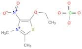 Thiazolium, 5-ethoxy-2,3-dimethyl-4-nitro-, perchlorate