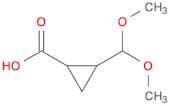 Cyclopropanecarboxylicacid, 2-(dimethoxymethyl)-