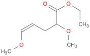 4-Pentenoic acid, 2,5-dimethoxy-, ethyl ester, (Z)-