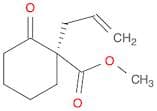 Cyclohexanecarboxylic acid, 2-oxo-1-(2-propenyl)-, methyl ester, (R)-