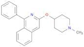 Isoquinoline, 3-[(1-methyl-4-piperidinyl)oxy]-1-phenyl-