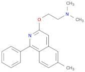 Ethanamine, N,N-dimethyl-2-[(6-methyl-1-phenyl-3-isoquinolinyl)oxy]-