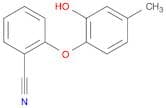Benzonitrile, 2-(2-hydroxy-4-methylphenoxy)-