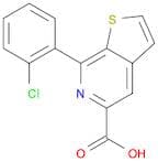 Thieno[2,3-c]pyridine-5-carboxylic acid, 7-(2-chlorophenyl)-