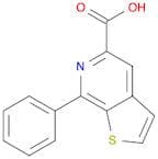 Thieno[2,3-c]pyridine-5-carboxylic acid, 7-phenyl-