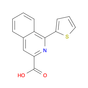 3-Isoquinolinecarboxylic acid, 1-(2-thienyl)-