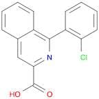 1-(2-CHLOROPHENYL)ISOQUINOLINE-3-CARBOXYLIC ACID