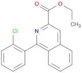 3-Isoquinolinecarboxylic acid, 1-(2-chlorophenyl)-, ethyl ester
