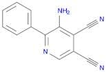 3,4-Pyridinedicarbonitrile, 5-amino-6-phenyl-