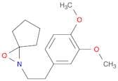 1-Oxa-2-azaspiro[2.4]heptane, 2-[2-(3,4-dimethoxyphenyl)ethyl]-