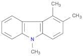 9H-Carbazole, 3,4,9-trimethyl-
