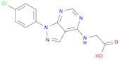 2-((1-(4-Chlorophenyl)-1H-pyrazolo[3,4-d]pyrimidin-4-yl)amino)acetic acid