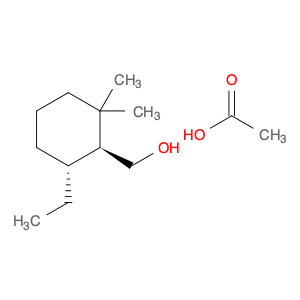 Cyclohexanemethanol, 6-ethyl-2,2-dimethyl-, acetate, trans-