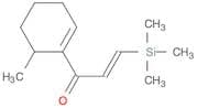 2-Propen-1-one, 1-(6-methyl-1-cyclohexen-1-yl)-3-(trimethylsilyl)-, (E)-