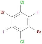 Benzene, 1,4-dibromo-2,5-dichloro-3,6-diiodo-