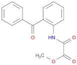 Acetic acid, [(2-benzoylphenyl)amino]oxo-, methyl ester