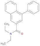 2-Naphthalenecarboxamide, N,N-diethyl-4-phenyl-