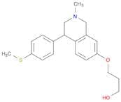 1-PROPANOL, 3-[[1,2,3,4-TETRAHYDRO-2-METHYL-4-[4-(METHYLTHIO)PHENYL]-7-ISOQUINOLINYL]OXY]-