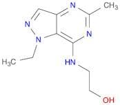 2-((1-Ethyl-5-methyl-1H-pyrazolo[4,3-d]pyrimidin-7-yl)amino)ethanol