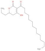 2H-Pyran-2-one, 5,6-dihydro-4-hydroxy-3-(1-oxotetradecyl)-6-propyl-