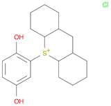 1H-Thioxanthenium, 10-(2,5-dihydroxyphenyl)dodecahydro-, chloride