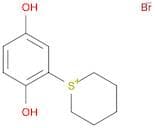 2H-Thiopyranium, 1-(2,5-dihydroxyphenyl)tetrahydro-, bromide