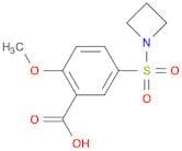 Benzoic acid, 5-(1-azetidinylsulfonyl)-2-methoxy-