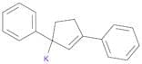 Potassium, (1,3-diphenyl-2-cyclopenten-1-yl)-