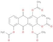 3-Methyl-9,10-dioxo-9,10-dihydroanthracene-1,2,4,8-tetrayl tetraacetate