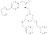 [1,1'-Biphenyl]-4-acetamide, N-[[3,5-bis(phenylmethoxy)phenyl]methyl]-