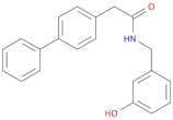 [1,1'-Biphenyl]-4-acetamide, N-[(3-hydroxyphenyl)methyl]-