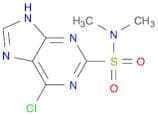 9H-Purine-2-sulfonamide,6-chloro-N,N-dimethyl-