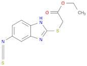 Acetic acid, [(5-isothiocyanato-1H-benzimidazol-2-yl)thio]-, ethyl ester