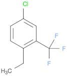 Benzene, 4-chloro-1-ethyl-2-(trifluoromethyl)-